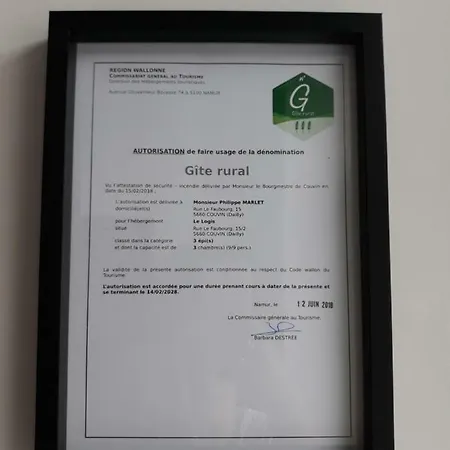 Holiday home Du Tellin Couvin